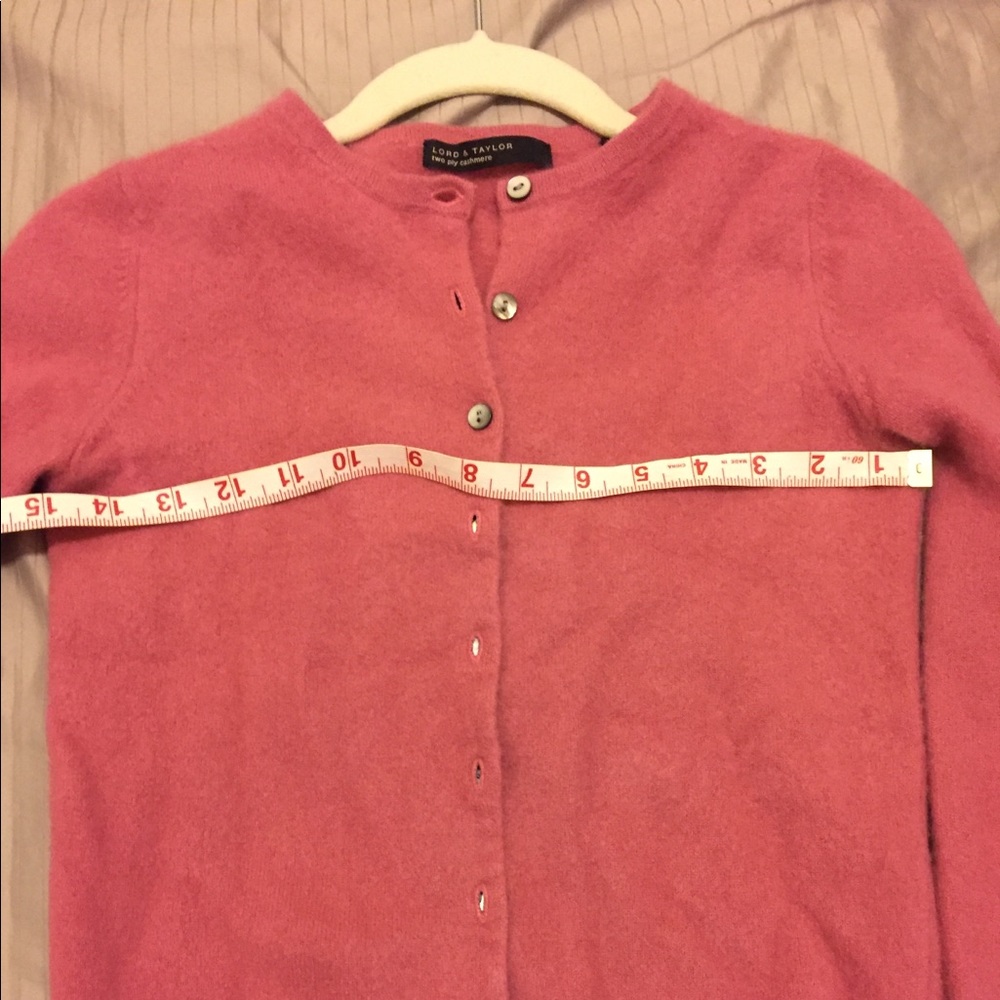 Lord & Taylor Cashmere Cardigan
